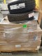 Lot # 6212 PALLET WITH TIRES, DEF EXHAUST FLUID TANK