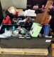 LOT # 900 TSA BOOKCASE OF VARIOUS ITEMS