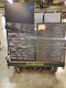 Lot # 6317 WAREHOUSE CART WITH METAL WHEELS & FO
