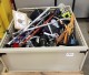 LOT # 130 TSA BOOKCASE OF VARIOUS ITEMS
