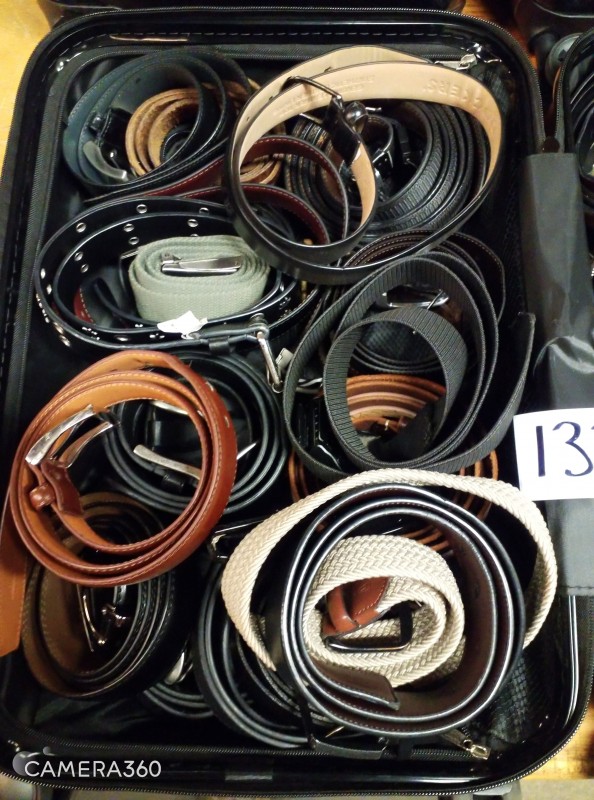 Tsa Suitcases With Belts - Qty 2 photo 3