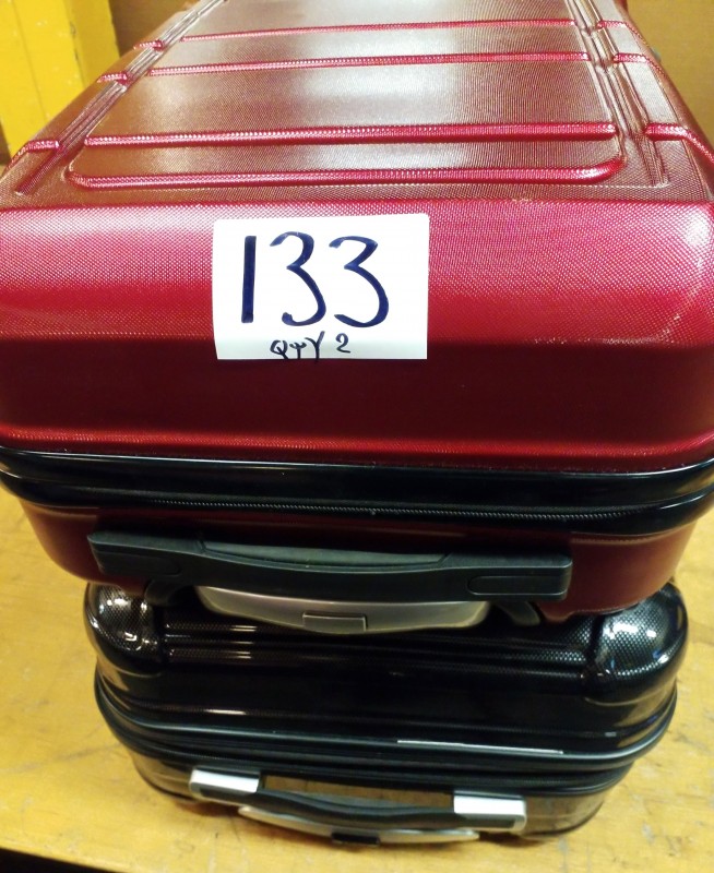 Tsa Suitcases With Belts - Qty 2 photo 6