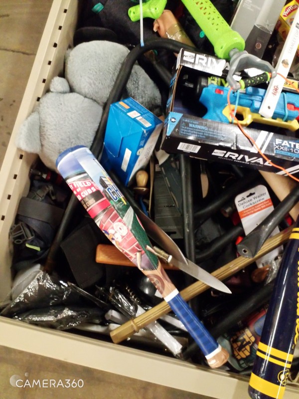 Tsa Bookcase Of Various Items photo 6