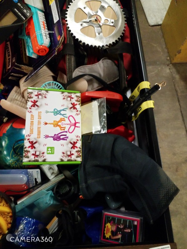Tsa Bookcase Of Various Items photo 2