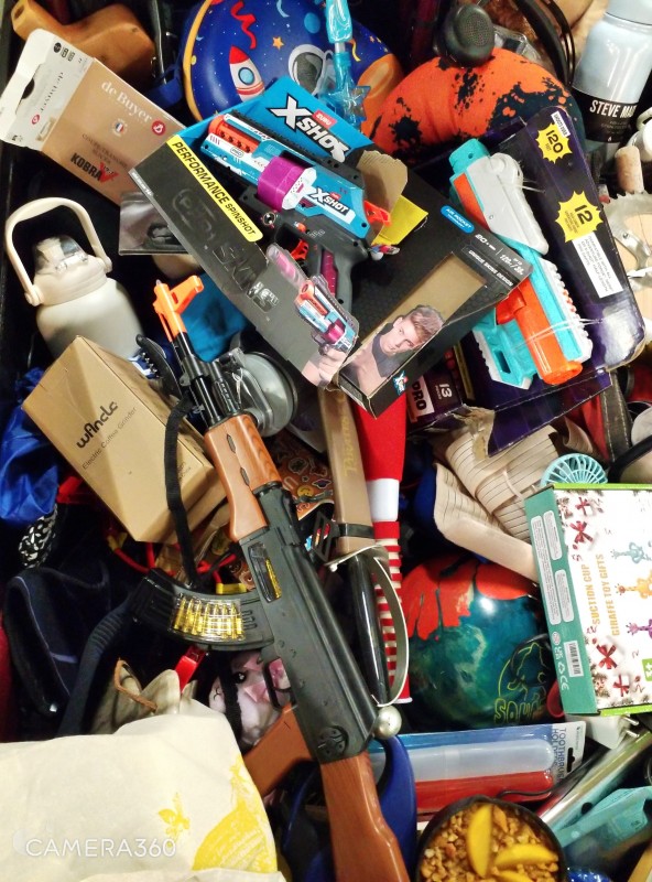 Tsa Bookcase Of Various Items photo 7
