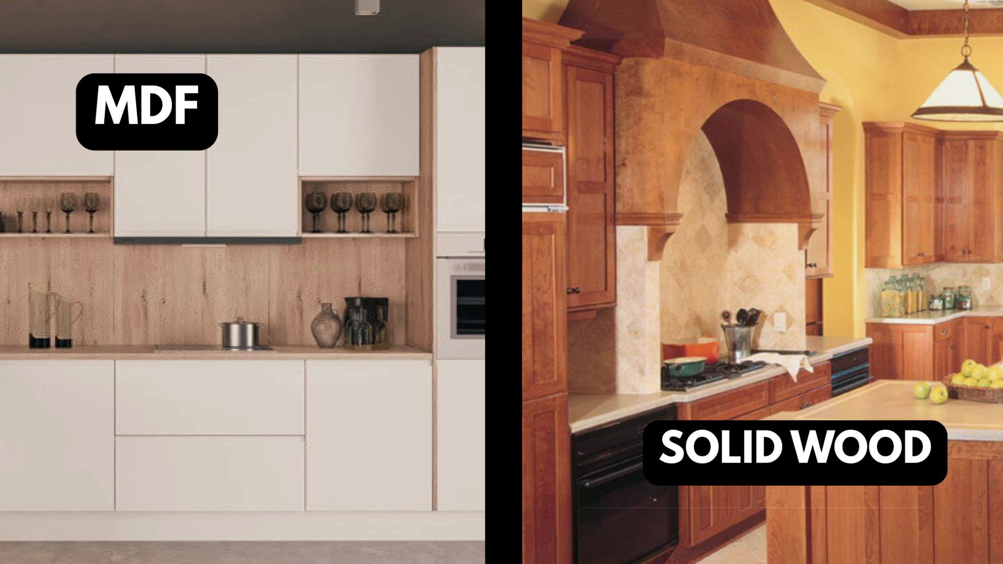 Solid Wood vs. MDF for Cabinets: Which Is Better for Your Kitchen?