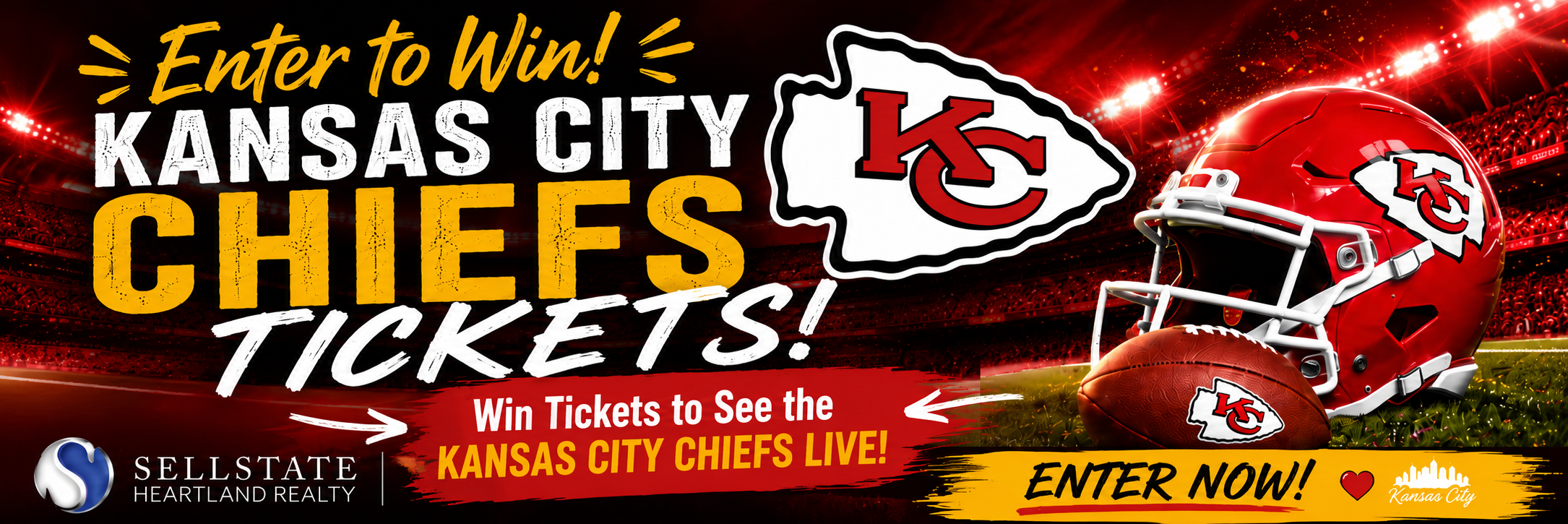 Win two Kansas City Chiefs tickets plus free parking