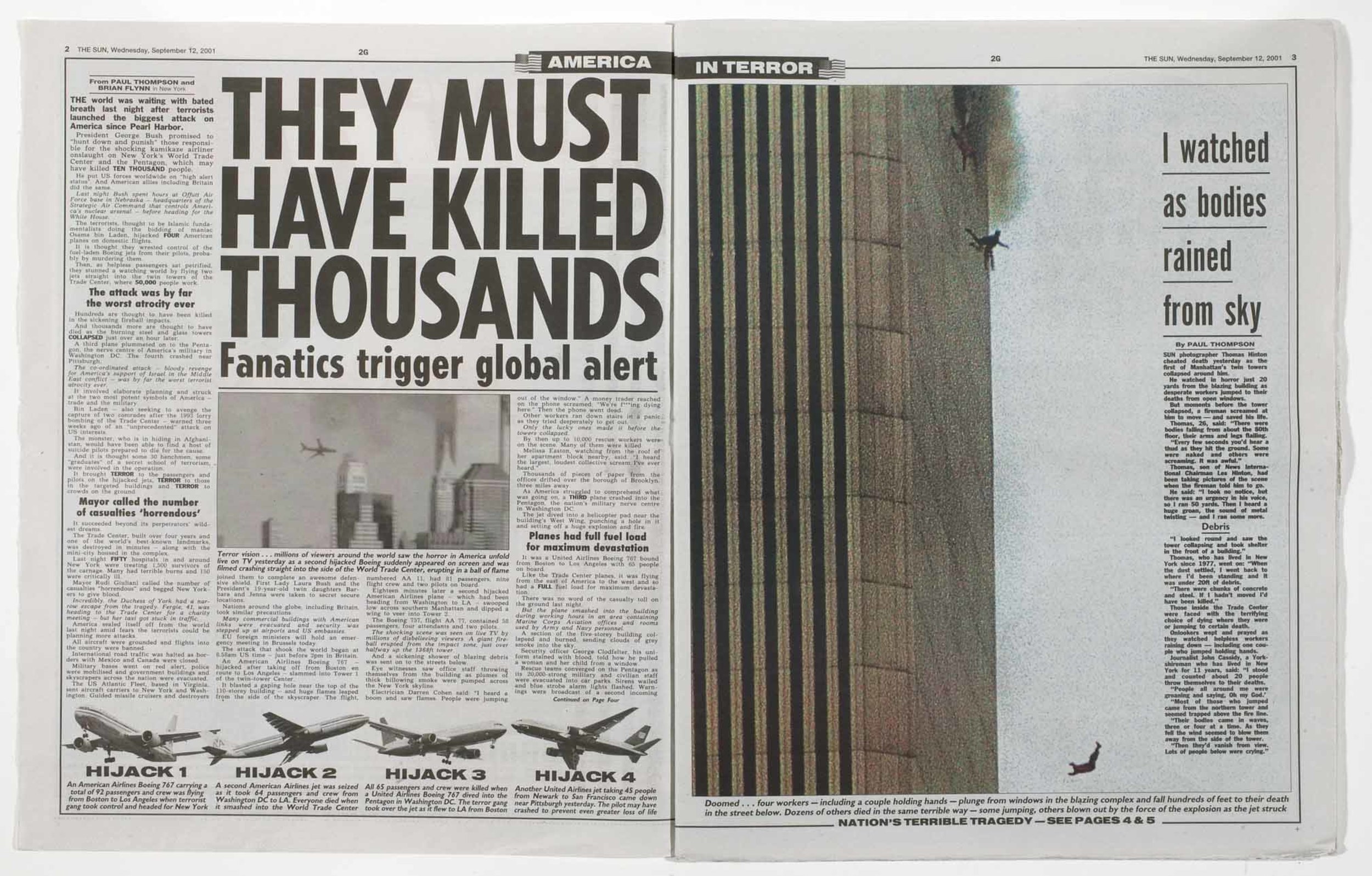 Newspaper Day That Changed the World International Center of Photography