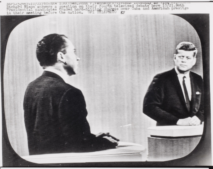 [Fourth televised debate between John F. Kennedy and Richard Nixon]