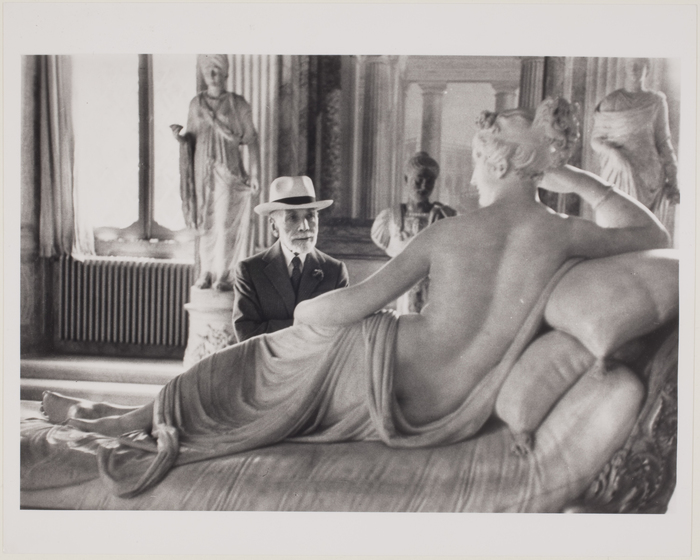 [Bernard Berenson at teh Borghese Gallery, Rome]