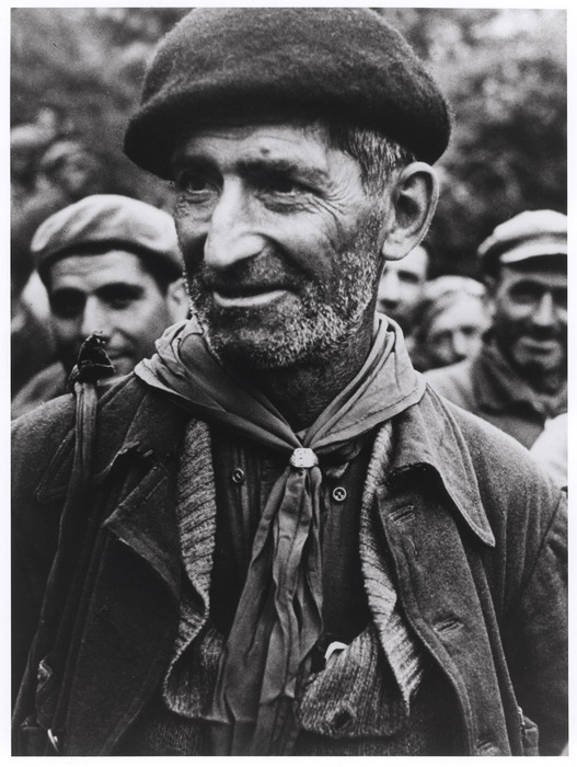 [Farewell ceremony for the International Brigades, Les Masies, Spain]