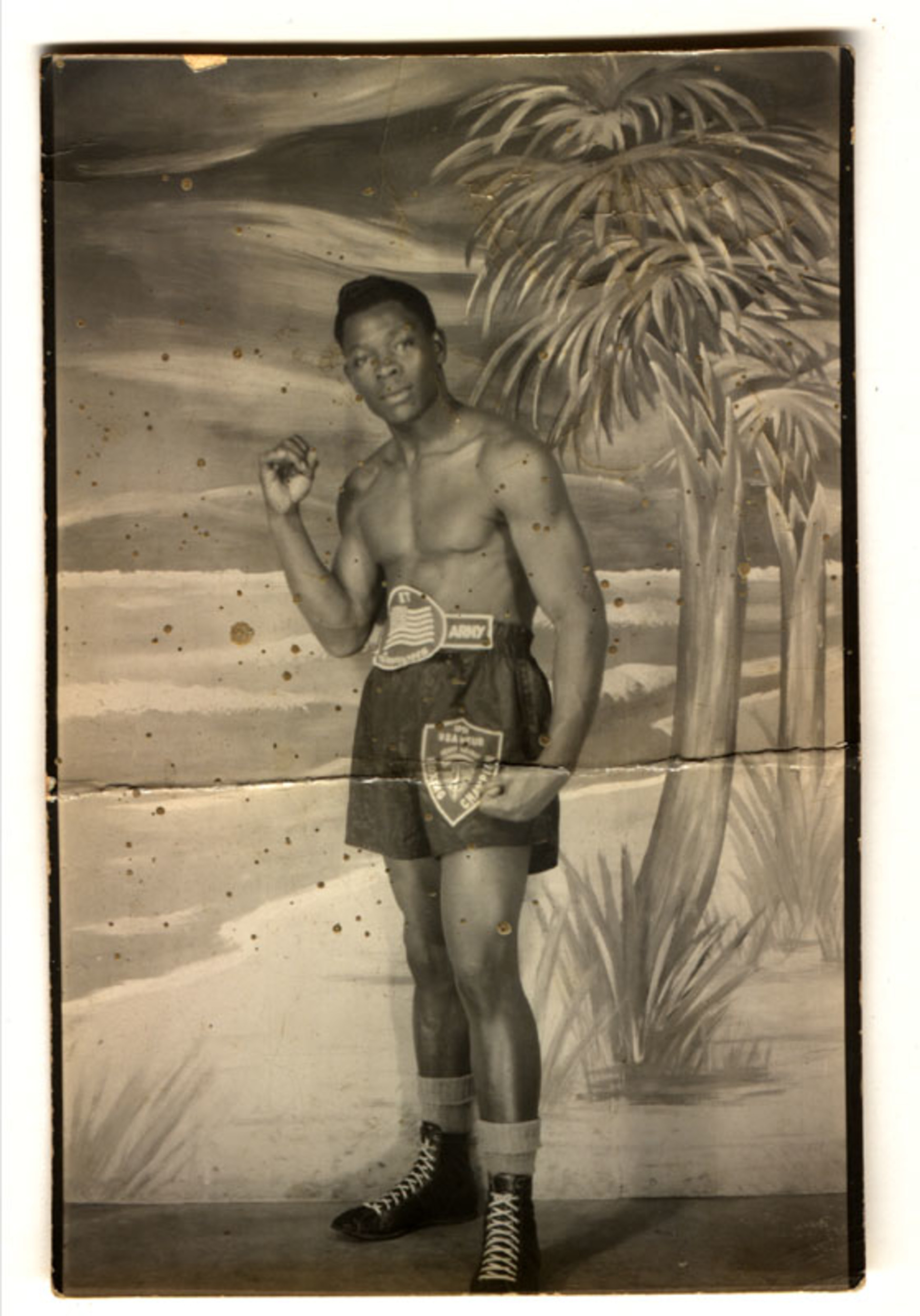 [Unidentifiedied US Army Heavyweight Boxing Champion 1951