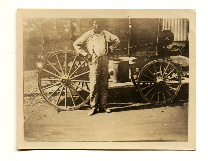 [Unidentified Man with Cart]