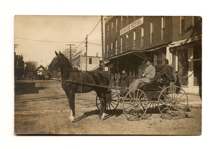 [Unidentified Man in Carriage]