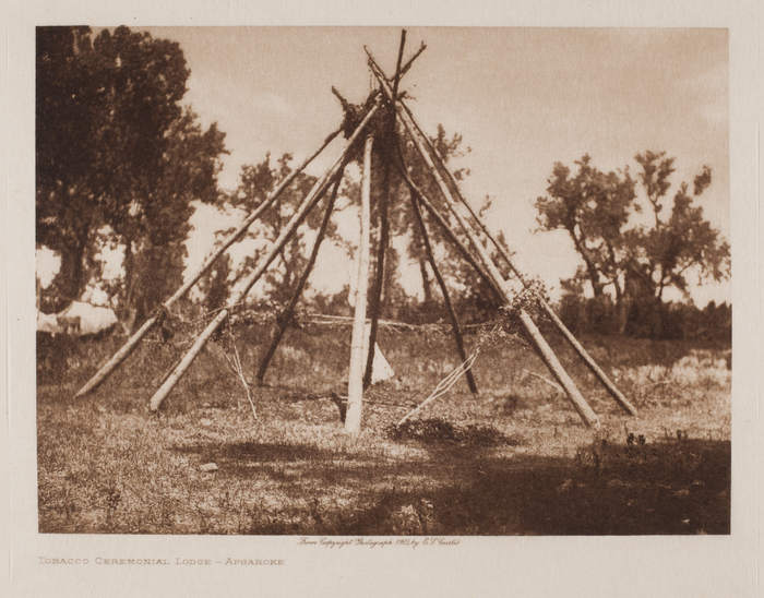 Tobacco Ceremonial Lodge--Apsaroke