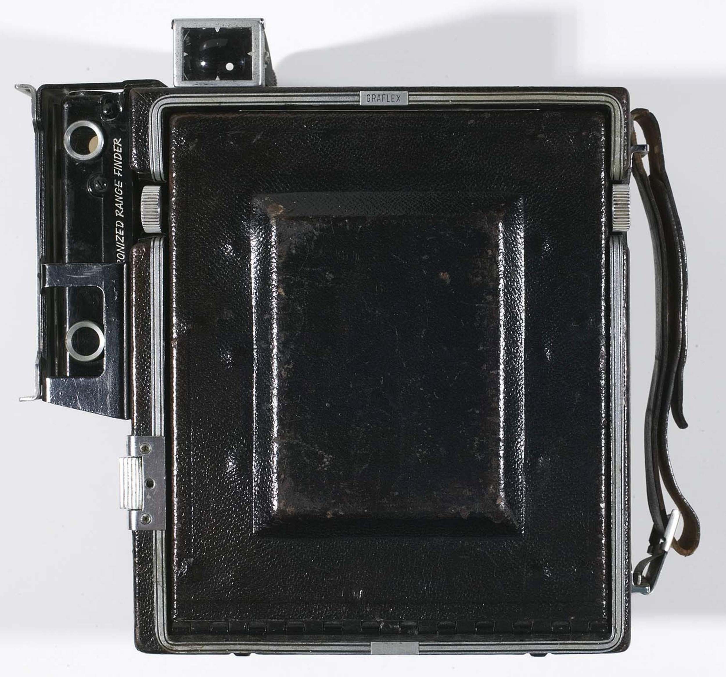 [Weegee's Speed Graphic camera] | International Center of Photography