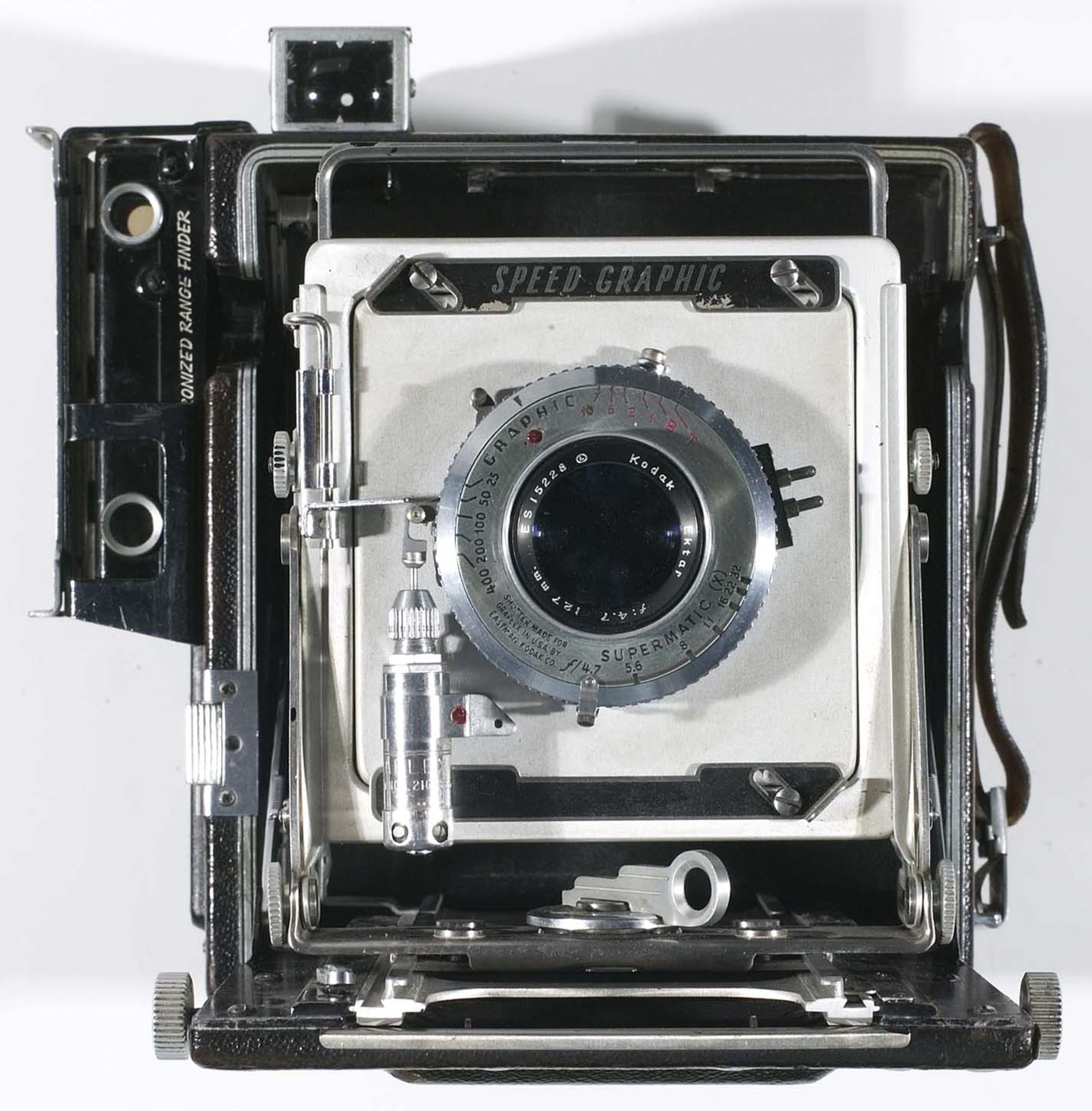 [Weegee's Speed Graphic camera] International Center of Photography
