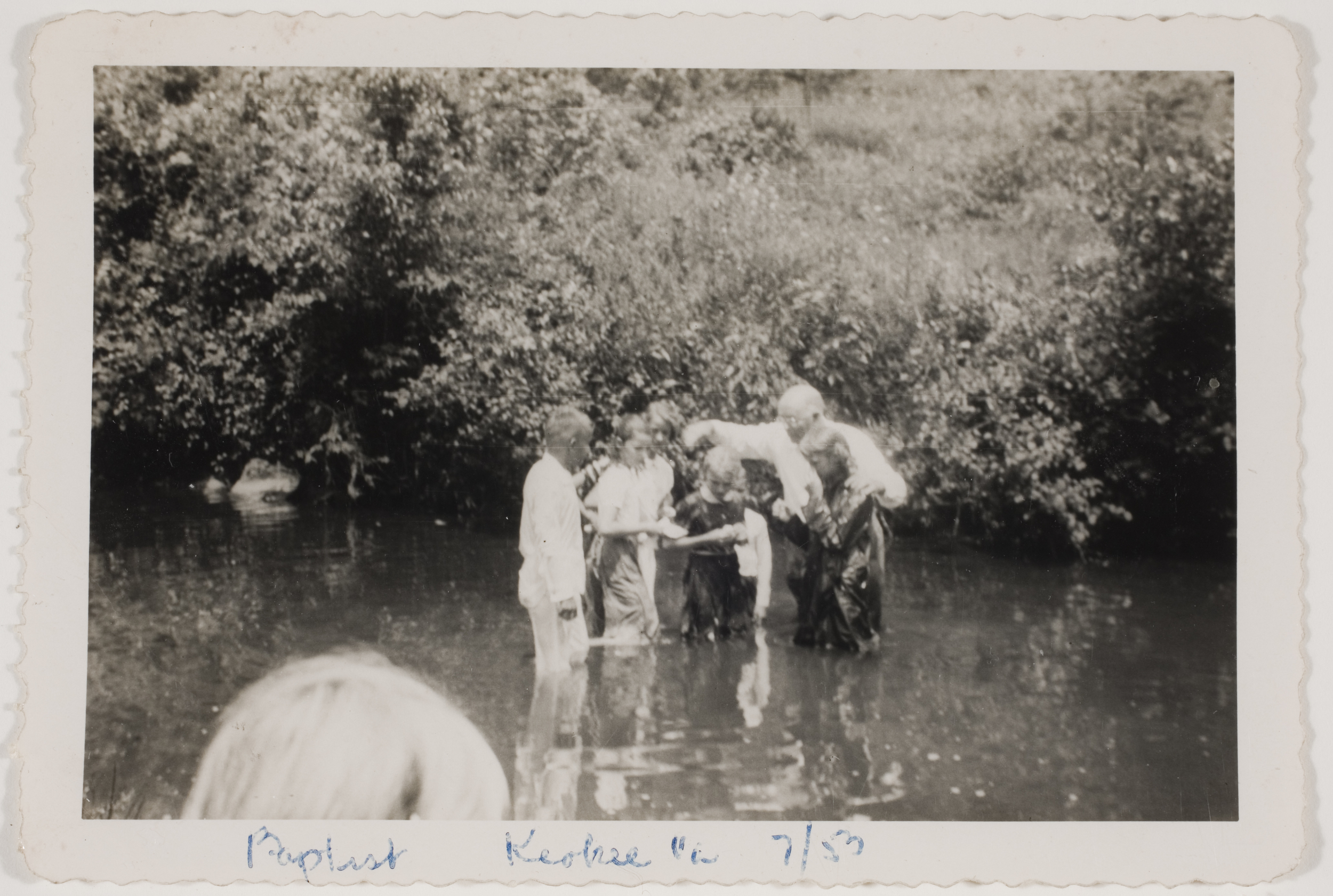 [River baptism, Keokee, Virginia] International Center of Photography