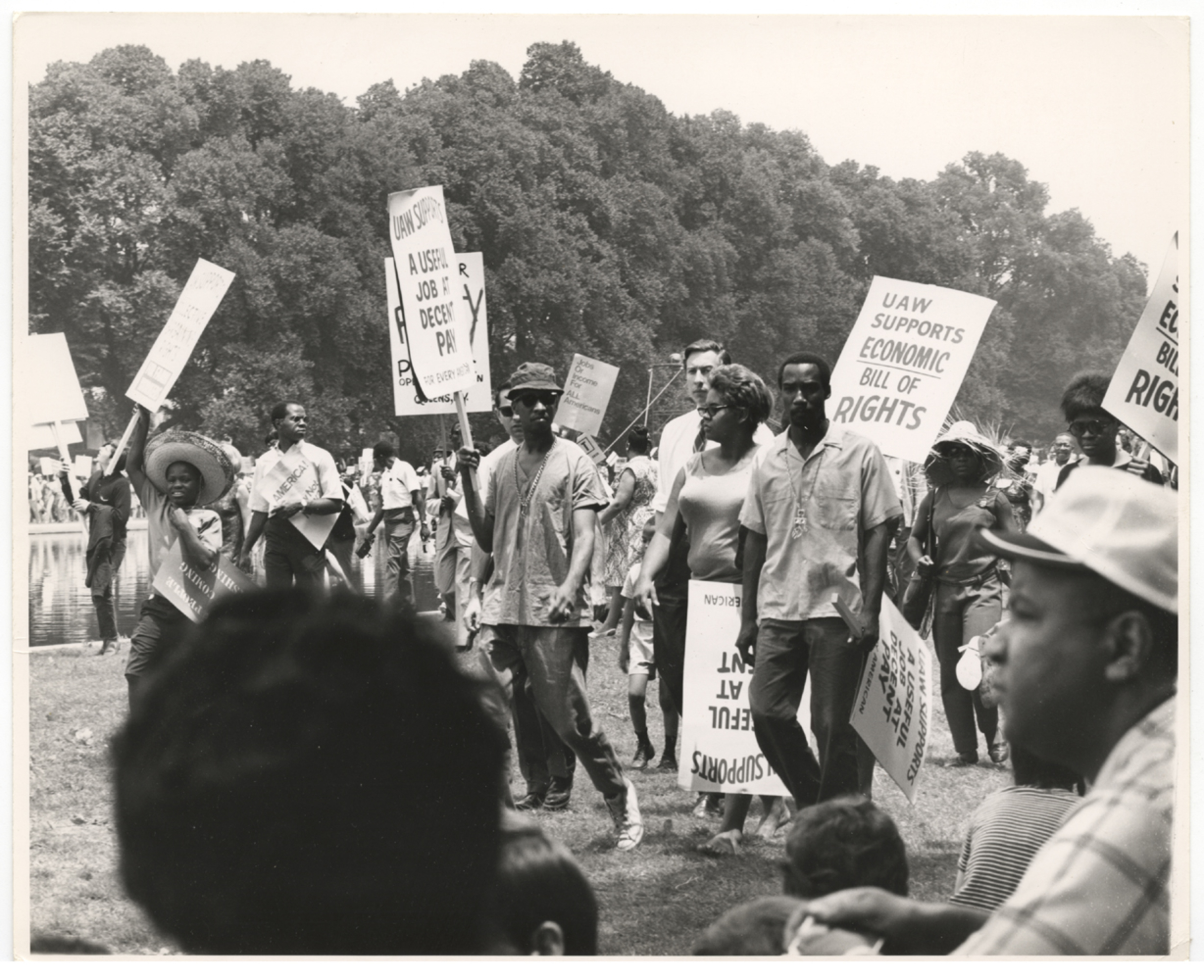 [Marchers with signs, the Poor People's Campaign, Washington, DC