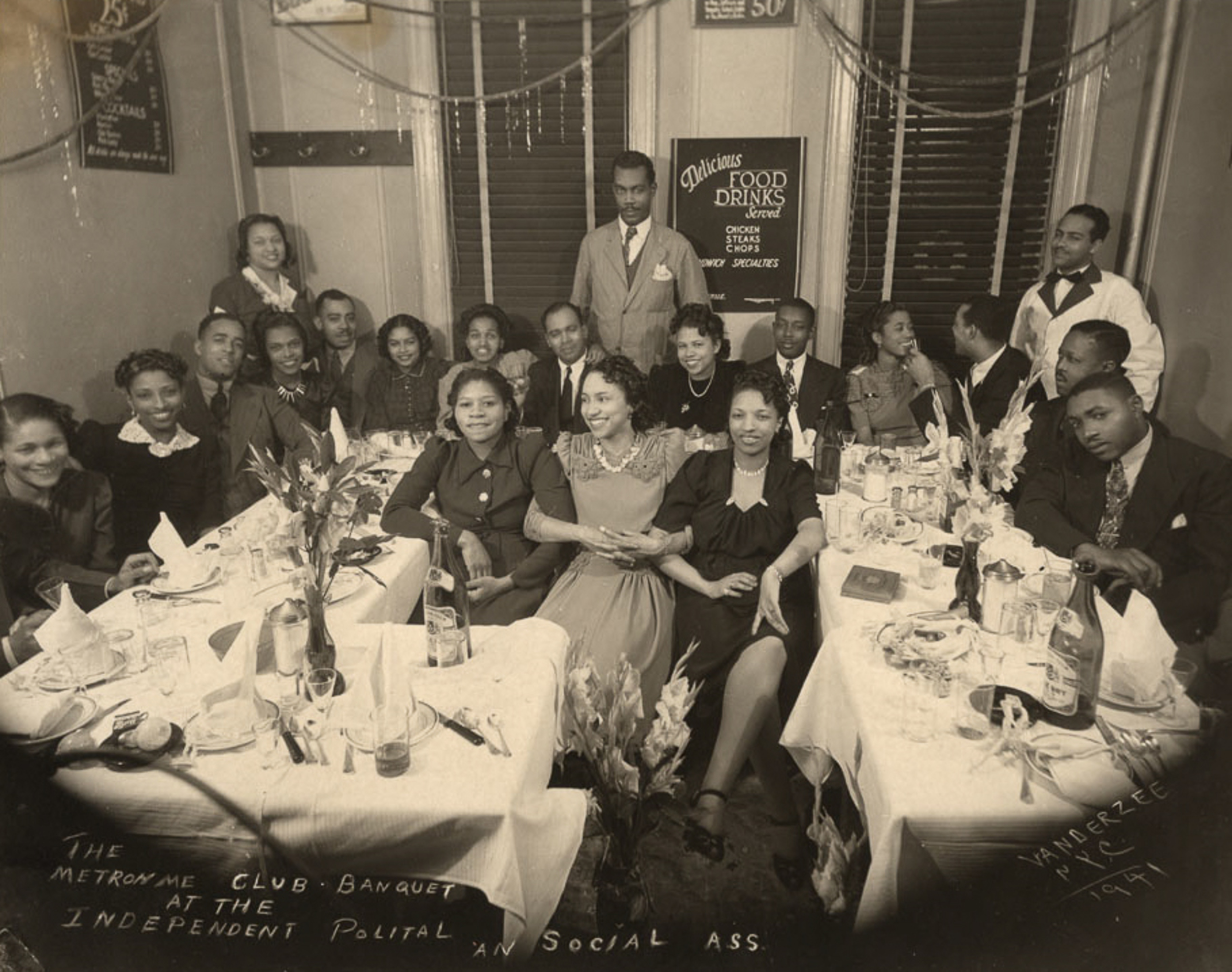 The Metronome Club Banquet at the Independent Political and Social Ass