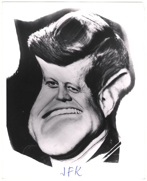 President John F. Kennedy (distortion)