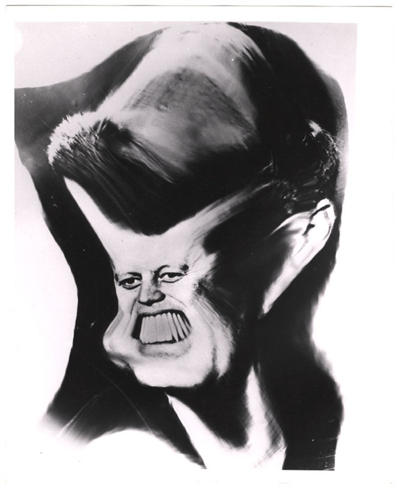 President John F. Kennedy (distortion)