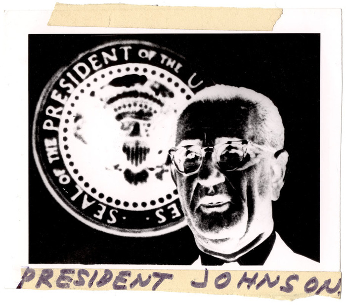 Lyndon Baines Johnson (distortion)
