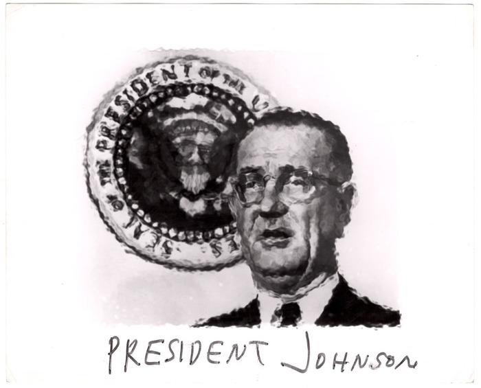 Lyndon Baines Johnson (distortion)