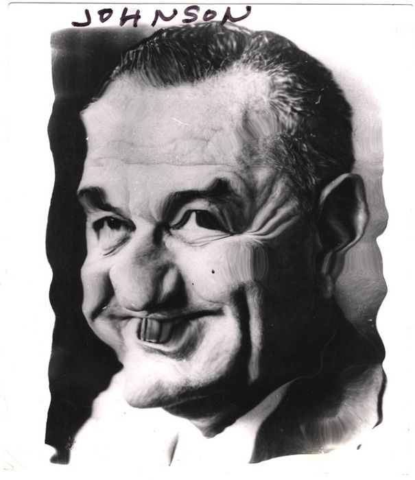 Lyndon Baines Johnson (distortion)