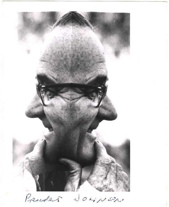 Lyndon Baines Johnson (distortion)