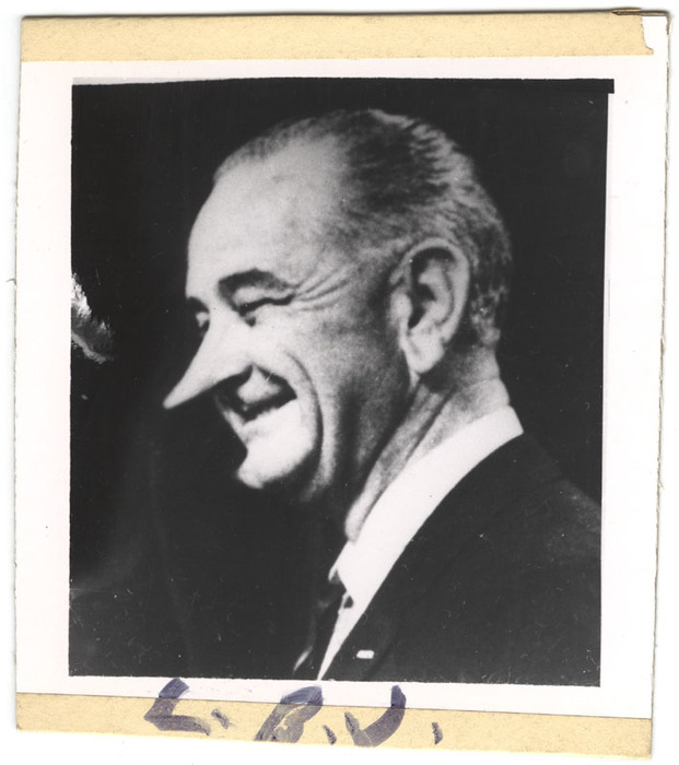 Lyndon Baines Johnson (distortion)
