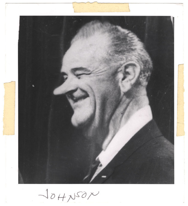 Lyndon Baines Johnson (distortion)