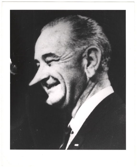 Lyndon Baines Johnson (distortion)