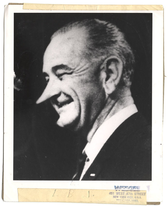 Lyndon Baines Johnson (distortion)