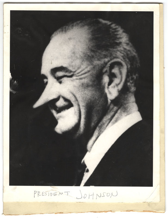 Lyndon Baines Johnson (distortion)