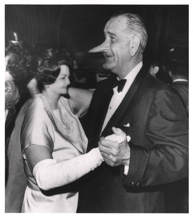 Lyndon Baines Johnson (distortion)