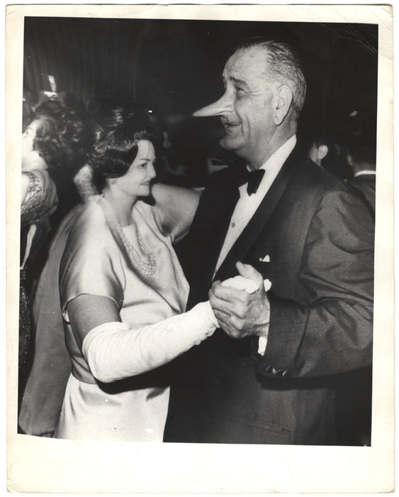 Lyndon Baines Johnson (distortion)