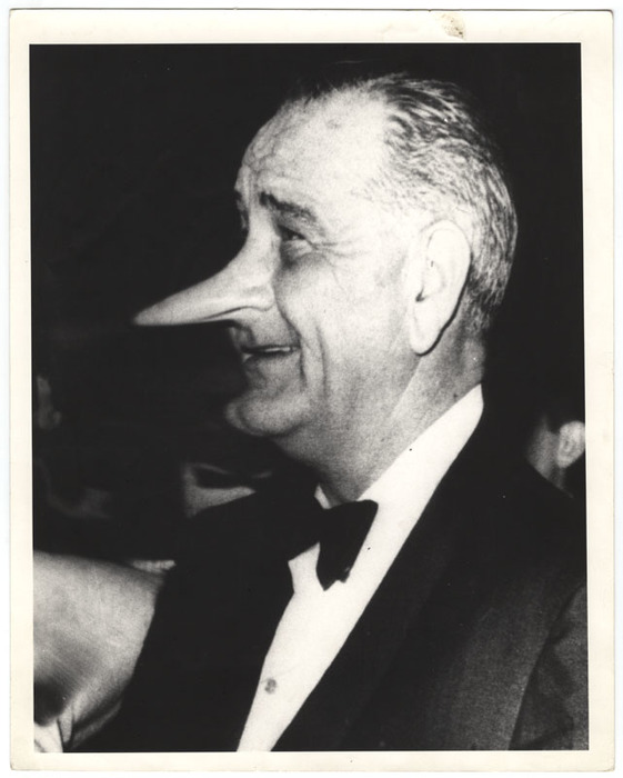 Lyndon Baines Johnson (distortion)