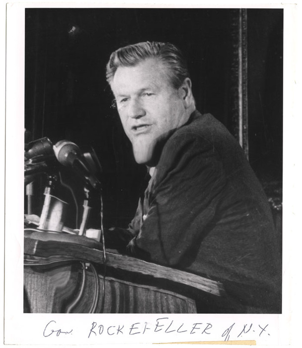 Nelson Aldrich Rockefeller (distortion)