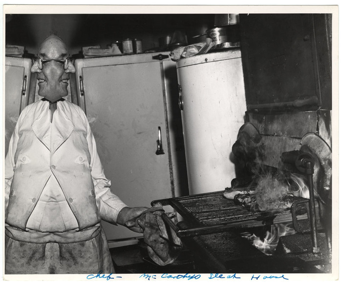 Chef, McCarthy's Steak House (distortion)