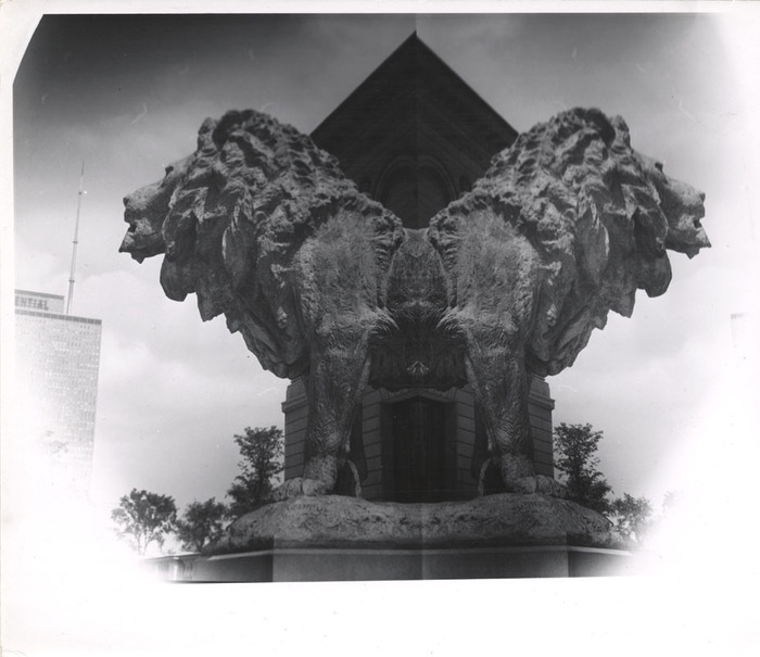 Lion Statue (distortion)