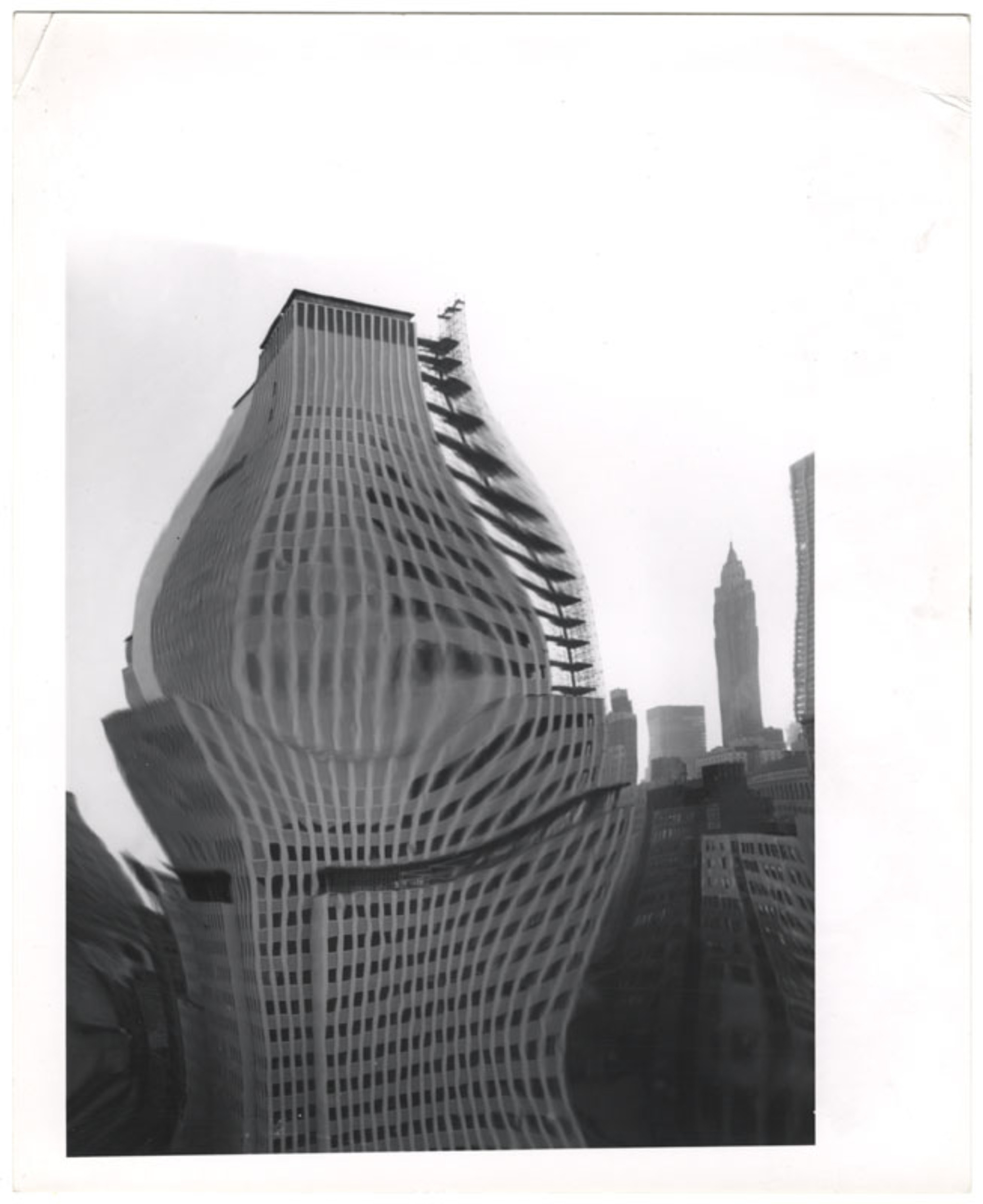 Building under construction (distortion) | International Center of ...