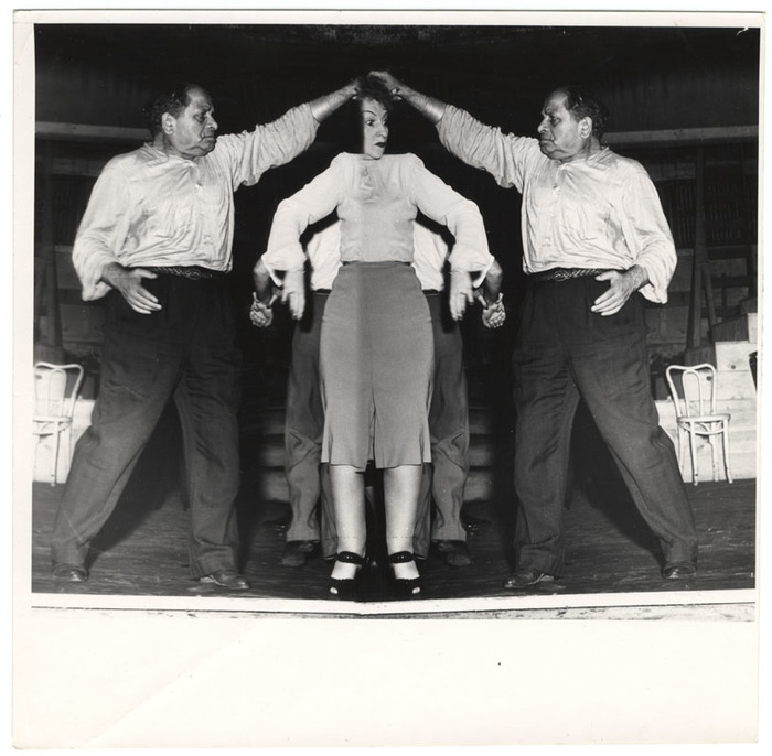 "Invitation to the Dance," Rehearsal, Yiddish Theater (distortion)