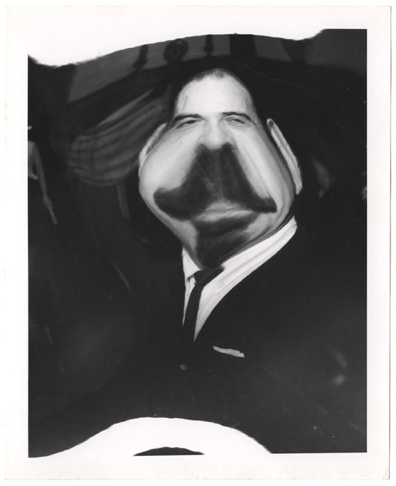 Portrait of an artist (distortion)