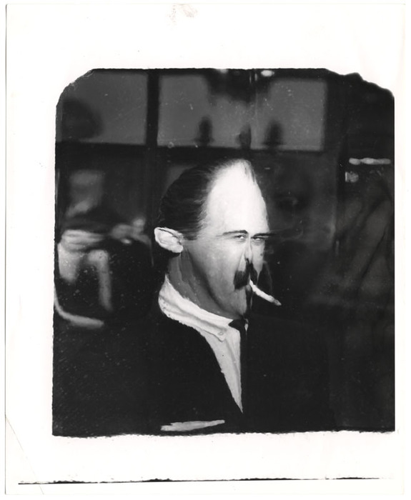 Portrait of an artist (distortion)