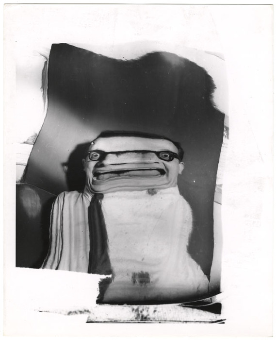 Portrait of a man (distortion)