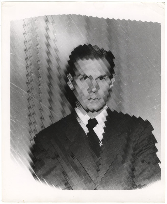 Portrait of a man (distortion)