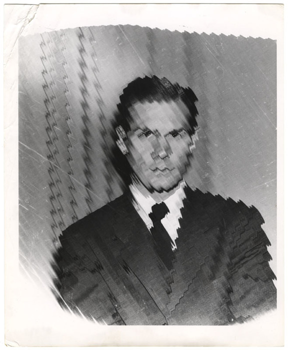 Portrait of a man (distortion)