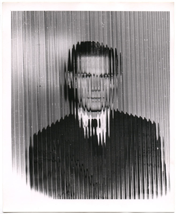 Portrait of a man (distortion)