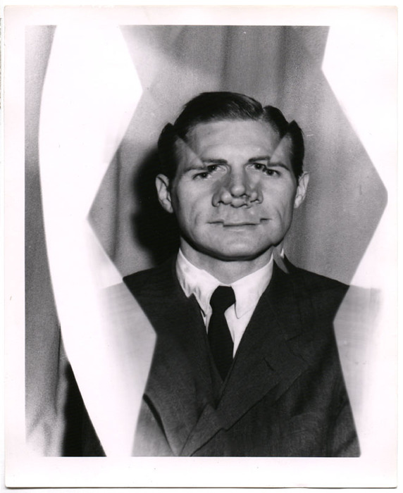 Portrait of a man (distortion)